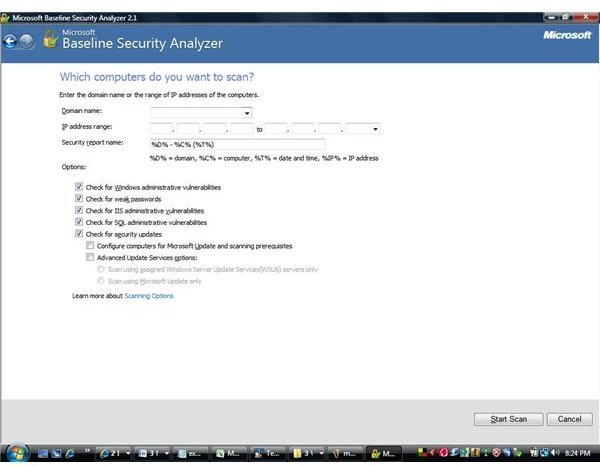 microsoft safety scanner webpage not loading