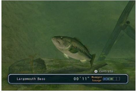 Reel Fishing has boss fish that will challenge you