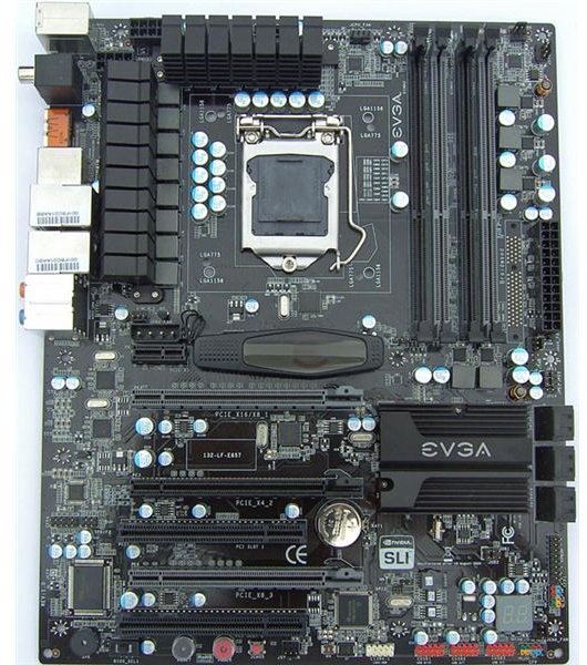 Motherboards like the EVGA FTW200 are expensive for P55 chipsets, but still far cheaper than high-end X58 motherboards