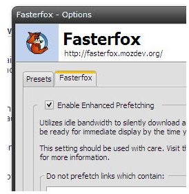 Faster fox prefetching