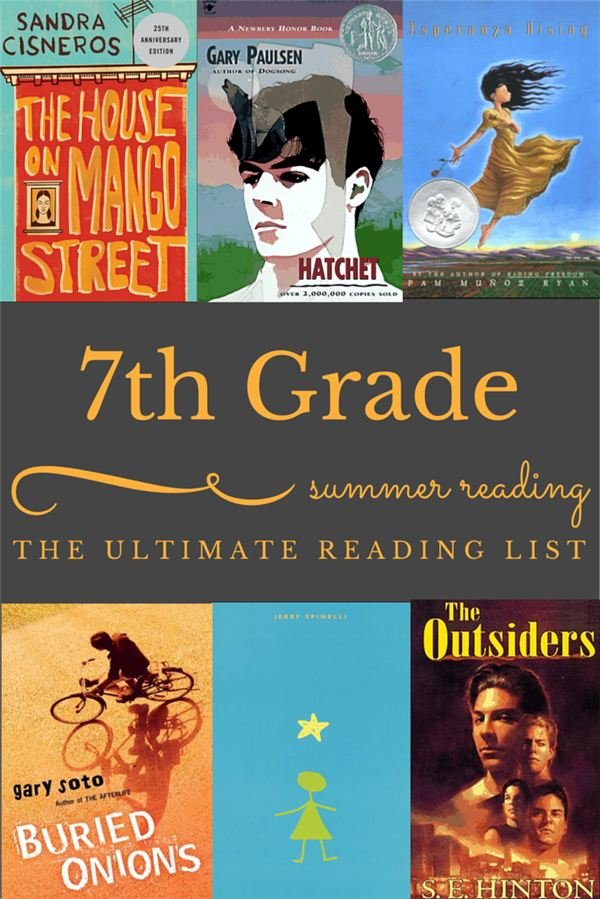 Summer Reading for Seventh Graders