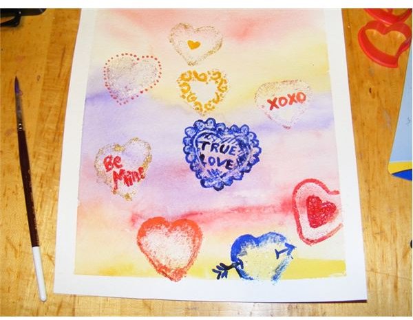 A Watercolor Valentine's Day Painting Lesson: Painting Hearts for Valentine's Day Fun