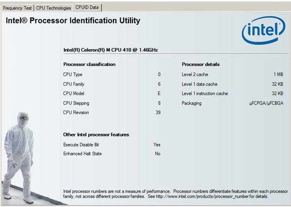 processor identification