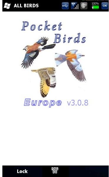 AviaSoft Pocket Birds Europe Splash screen