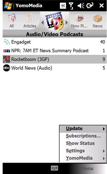 manage podcasts and vidcasts