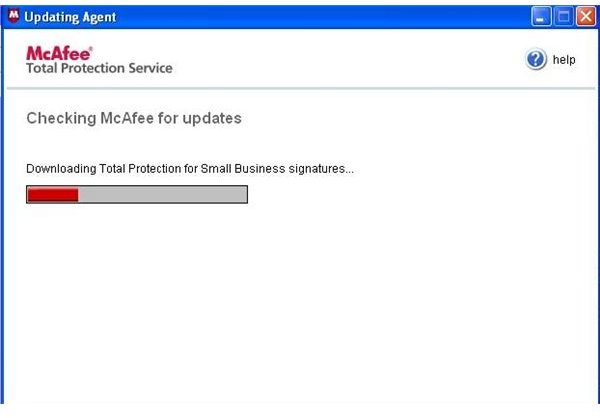 mcafee total protection log in