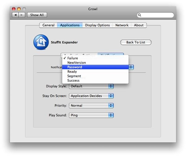 Growl StuffIt App