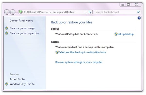 How to Set Up Hands-Free Incremental Automatic Backup in Windows 7