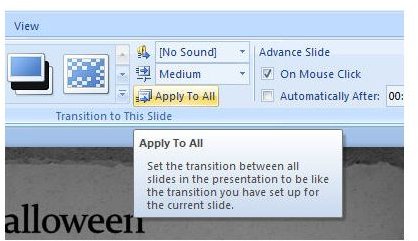 Apply to All Slides