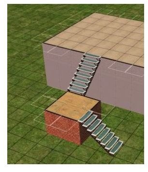 Creating Modular Stairs in the Sims 2