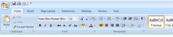 What is the Microsoft Office 2007 Ribbon and How is it Different?