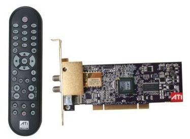 The VisionTek TV Wonder HD 650 PCI Express card from ATI