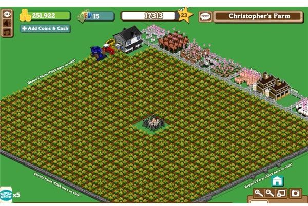 Farmville Game - Farm Land Screenshot