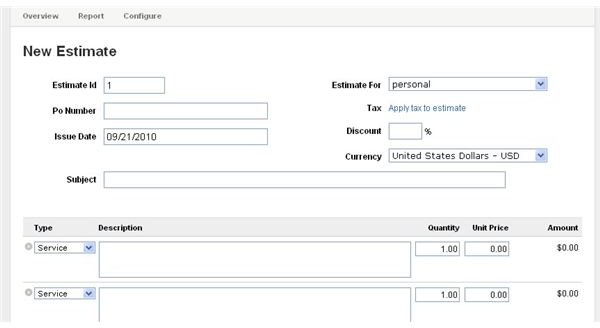 New Estimate using Harvest