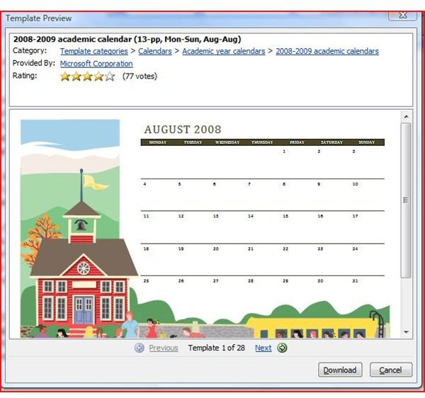 Calendar Template For Word 2007 from img.bhs4.com