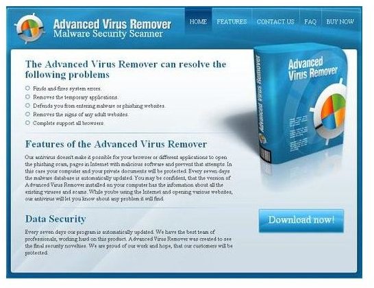 MacAfee Advanced Virus Remover - Spyware or Antivirus ?