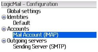 LogicMail configuration