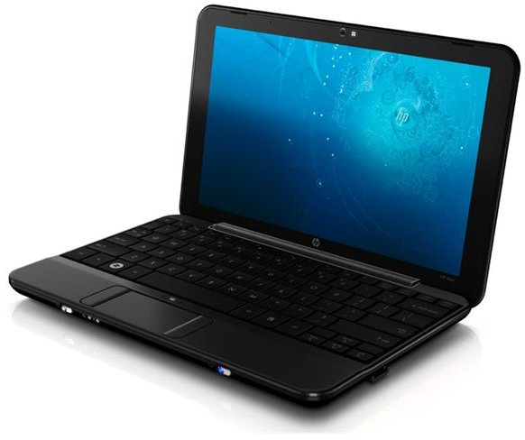 Side View of the HP Mini 1151NR Netbook