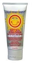 California Baby Sunscreen Lotion No Fragrance SPF 30