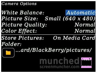 How to Take Black and White Pictures on BlackBerry Curve