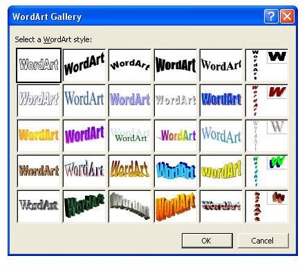 Inserting WordArt into Microsoft Word Documents