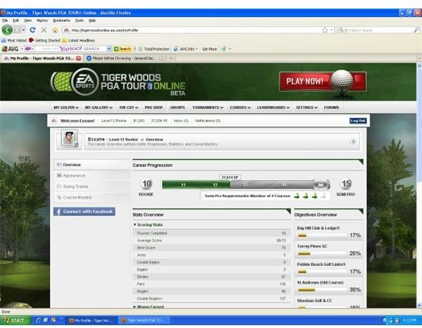 Review: EA Sports Tiger Wood PGA Tour Online - Console style golf goes online