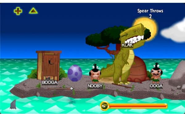 Pocket God Minigame Dinosaur Madness