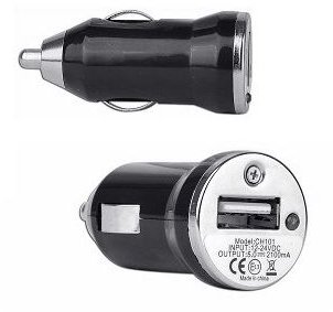 eVogue Compact USB Car Charger Adapter