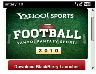 Yahoo Fantasy Football App