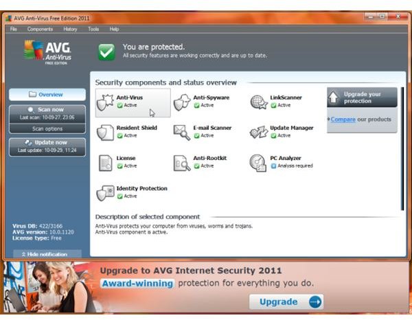 What You Get and Don't Get from Free AVG Protection