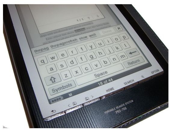 Sony Reader Keyboard