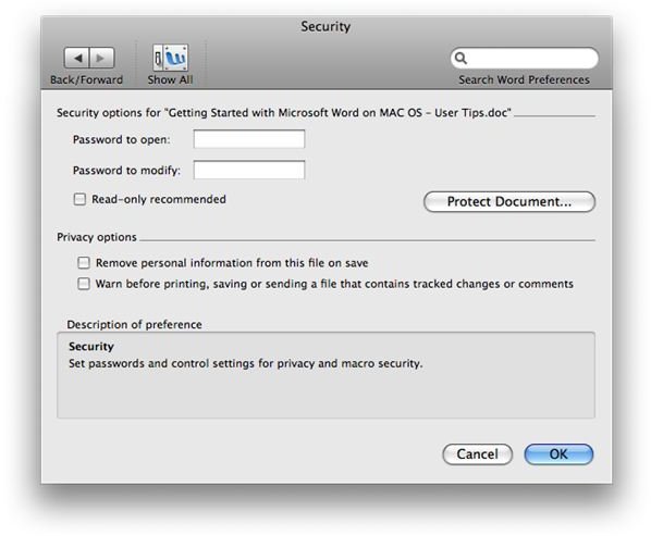 create password protected zip mac