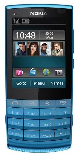 Preview of the Nokia X3-02 "Touch and Type" Phone