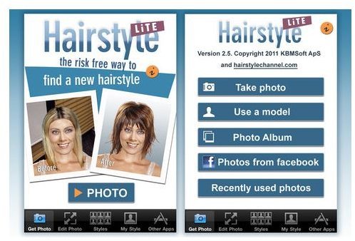 Hairstyle Lite App