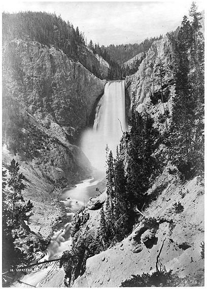 Lower Yellowstone Falls (1871)