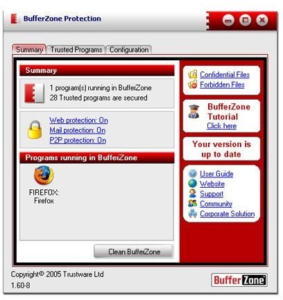 Trustware BufferZone 3.01 Review