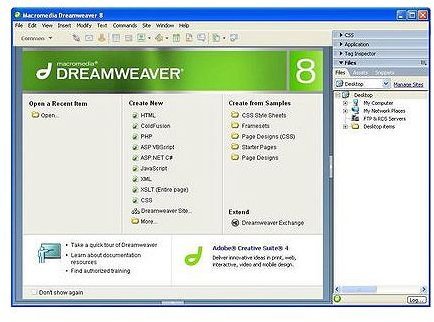 The Use Od Dreamweaver