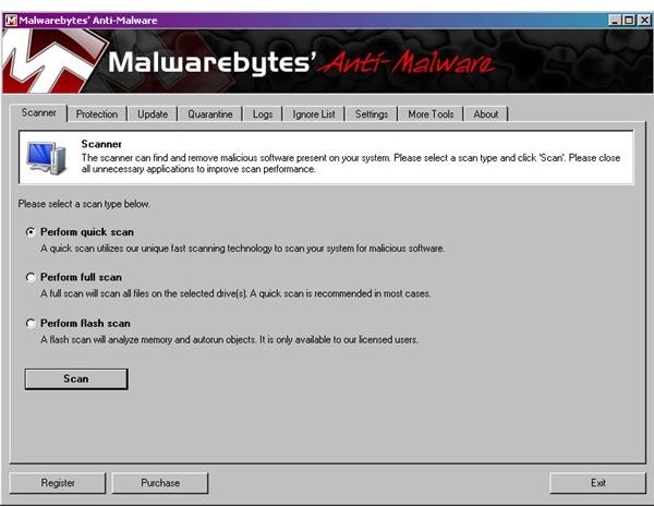 Malwarebytes-Interface