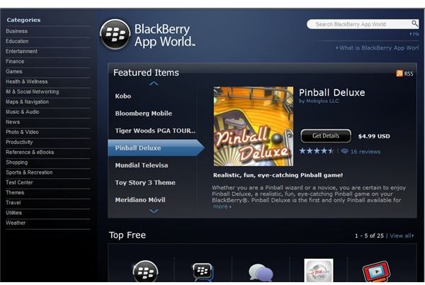 BlackBerry App World