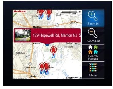 Screenshot Smarter Agent GPS Map