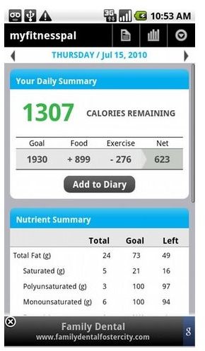 Calorie Counter - MyFitnessPal