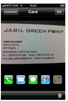 Abby Business card reader 2