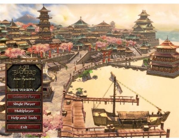 Chinese Home Town Welcome Screen