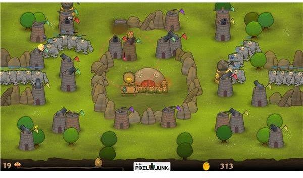 A Revew of PixelJunk Monsters, a Tower Defense Game for the PlayStation 3 Available on the PlayStation Network : It's a Bargain for $10