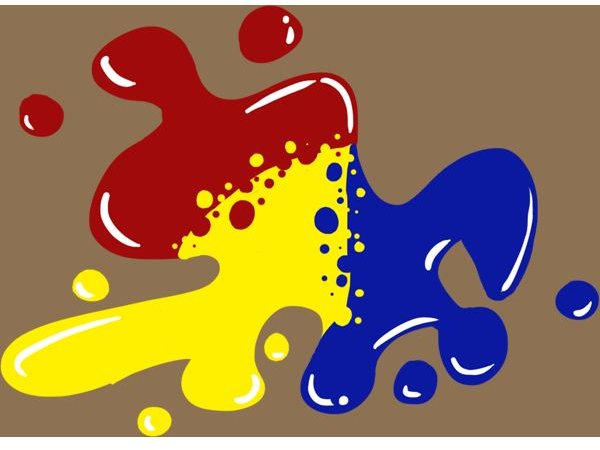 Amorphous Paint Blob logo.