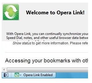 synchronization not working opera developer