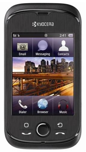 Kyocera Rio front and interface
