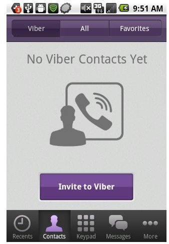 Viber Free Calls & SMS? No Contacts with Viber