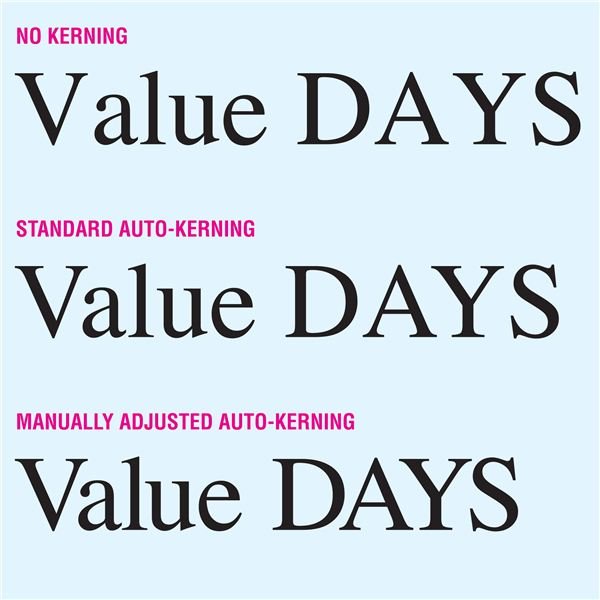 kerning pairs birdfont