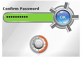 password entering